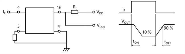 Mechanical Drawing - Toshiba TLX9165T AEC-Q101 Photocoupler/Photorelay